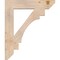 Ekena Millwork Merced Slat Smooth Bracket, Douglas Fir, 5 1/2"W x 32"D x 38"H BKT06X32X38MRC06SDF - alternate 4